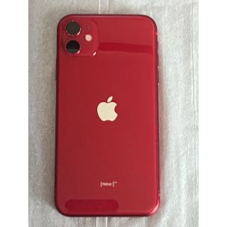 アイフォーン(iPhone)のiPhone11 64GB RED(スマートフォン本体)