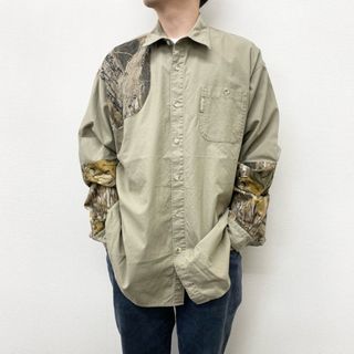 コロンビア Columbia 長袖 ハンティングシャツ メンズL /eaa336657