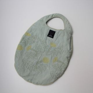 ミナペルホネン(mina perhonen)のmina perhonen ミナペルホネン tanpopo 刺繍 エッグバッグ/サックスブルー egg bag【2400013319089】(その他)