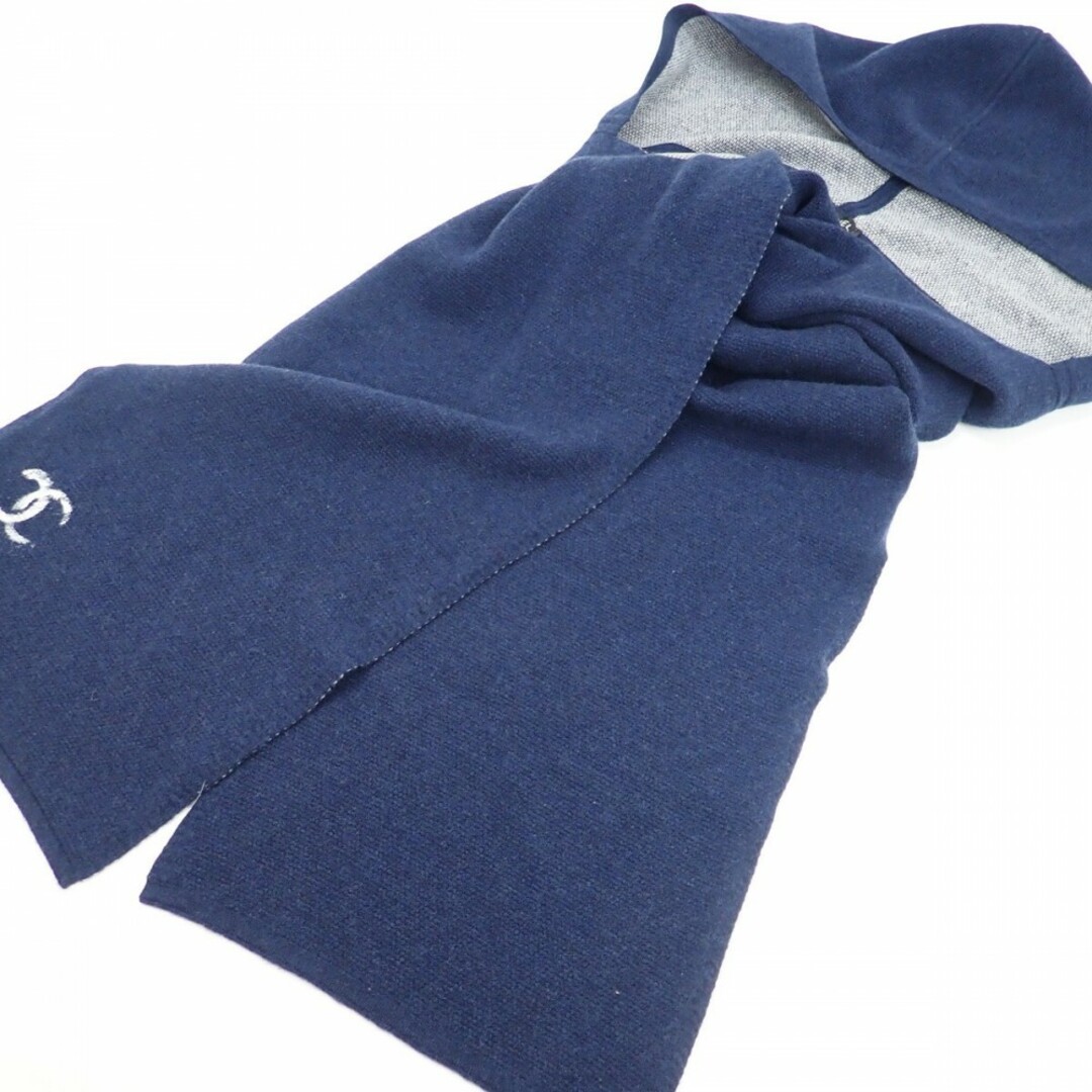 シャネル カシミア100% マフラー