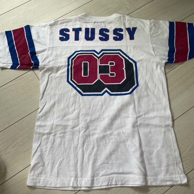 80s OLD STUSSY レア　Tシャツ　白　M