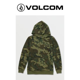 ボルコム(volcom)のUSA購入 ボルコム【VOLCOM】迷彩カモフラ柄 パーカー US Sサイズ(パーカー)