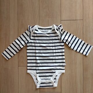 ベビーギャップ(babyGAP)の【ココ0524さん専用】baby GAP　長袖ロンパース　2枚セット　80cm(ロンパース)