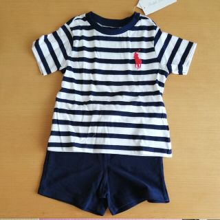 ラルフローレン(Ralph Lauren)のラルフローレン Tシャツ パンツ 上下セット 85cm(Ｔシャツ)