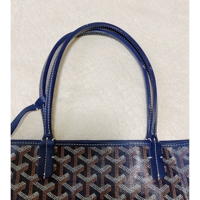 GOYARD(ゴヤール)の【美品】GOYARD ゴヤール トート サンルイPM ネイビー レディースのバッグ(トートバッグ)の商品写真