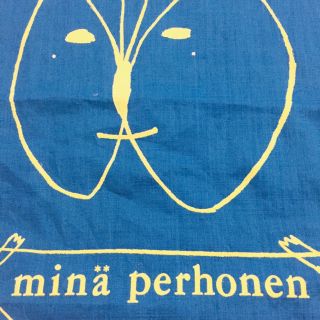 ミナペルホネン(mina perhonen)の新品！ミナペルホネン麻バッグ(バッグ)