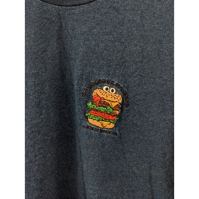 Design Tshirts Store graniph(グラニフ)のgraniph　ﾊﾝﾊﾞｰｶﾞｰｲﾝﾃﾞｨｺﾞTシャツ　ユニセックスM  メンズのトップス(Tシャツ/カットソー(半袖/袖なし))の商品写真