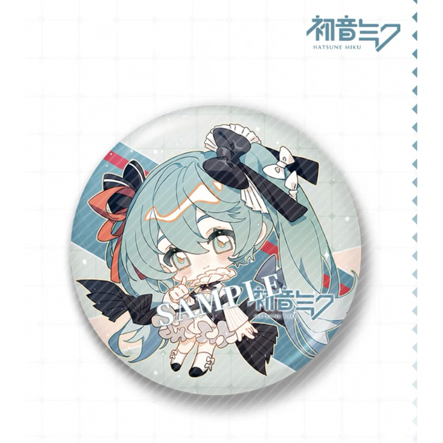 初音ミク 缶バッジ 10個セット 58mm 雪ミク マジカルミライ 桜ミク の ...