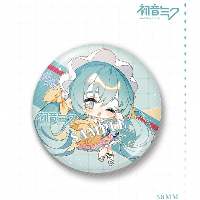 初音ミク 缶バッジ 10個セット 58mm 雪ミク マジカルミライ 桜ミク の