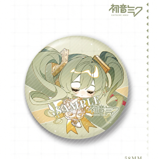 初音ミク 缶バッジ　10個セット　58mm 雪ミク　マジカルミライ 桜ミク