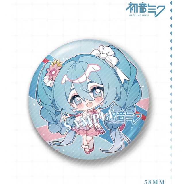 初音ミク 缶バッジ 10個セット 58mm 雪ミク マジカルミライ 桜ミク の ...