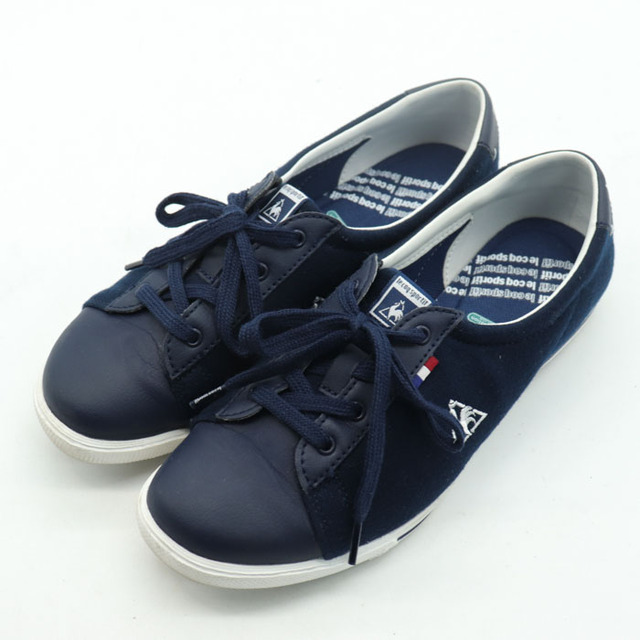 le coq sportif(ルコックスポルティフ)のルコックスポルティフ スニーカー テルナウォーク QFM-6108NV 軽量 シューズ 靴 レディース 23.5cmサイズ ネイビー le coq sportif レディースの靴/シューズ(スニーカー)の商品写真