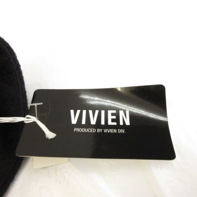 VIVIEN PRODUCED BY VIVIEN  ロングコート 長袖 黒 M