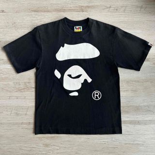 アベイシングエイプ(A BATHING APE)のA BATHING APE BAPE 半袖 黒Tシャツ S(Tシャツ/カットソー(半袖/袖なし))