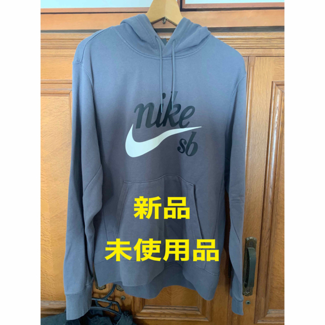 NIKE(ナイキ)のNIKE ナイキ パーカー SB スウェット パーカー グレー L メンズのトップス(パーカー)の商品写真