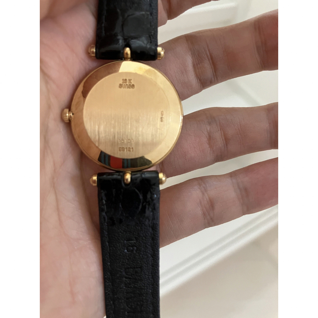 【Van Cleef & Arpels】K18YG クォーツ　メンズ