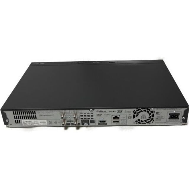 シャープ ブルーレイレコーダー 2TB 3チューナー BD-UT2200 シャープ ブルーレイレコーダー 2TB 3チューナー BD-UT2200