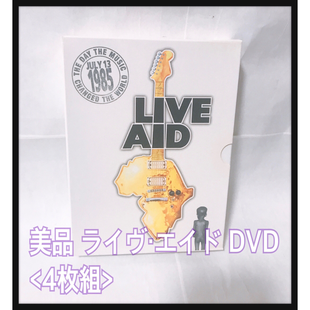 貴重美品 ライヴ・エイド DVD <4枚組>