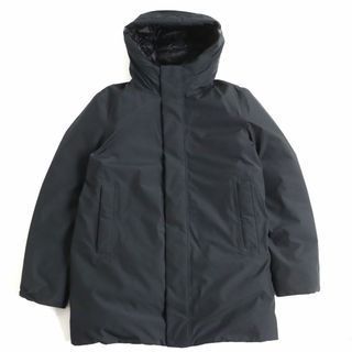 ウールリッチ(WOOLRICH)の美品◆WOOLRICH  ウールリッチ WOOU0253 GORE-TEX ダブルジップ 比翼仕立て フーデッド 中綿コート/アウター ブラック L メンズ 正規品(その他)