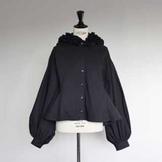 ドゥロワー(Drawer)のGypsohila baby blouse ブラック(シャツ/ブラウス(長袖/七分))