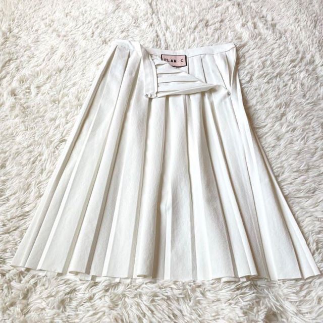 Plan C - 美品✨PLAN C プランシー✨ミディ丈プリーツスカート 美