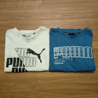 プーマ(PUMA)の2枚セット　PUMAＴシャツ 140cm(Tシャツ/カットソー)