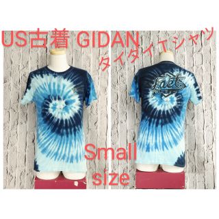 ギルタン(GILDAN)のＵＳ古着 GIDAN タイダイＴシャツ Small size(Tシャツ/カットソー(半袖/袖なし))