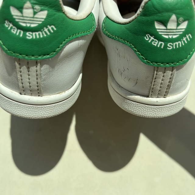 STANSMITH（adidas）(スタンスミス)のアディダス＊スタンスミス＊グリーン＊15㎝ キッズ/ベビー/マタニティのキッズ靴/シューズ(15cm~)(スニーカー)の商品写真