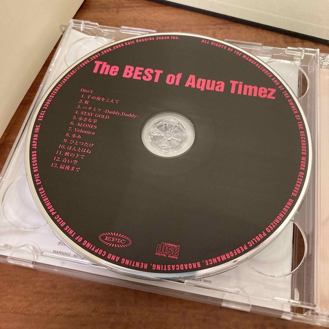 The BEST of Aqua Timez（初回生産限定盤） エンタメ/ホビーのCD(ポップス/ロック(邦楽))の商品写真