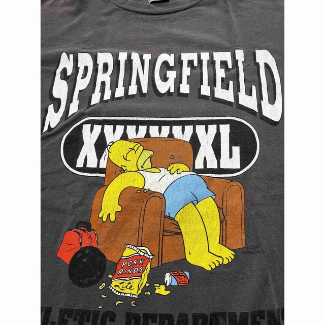 SIMPSON(シンプソン)のTHE SIMPSONS Tシャツ　ヴィンテージ  XL シンプソンズ メンズのトップス(Tシャツ/カットソー(半袖/袖なし))の商品写真