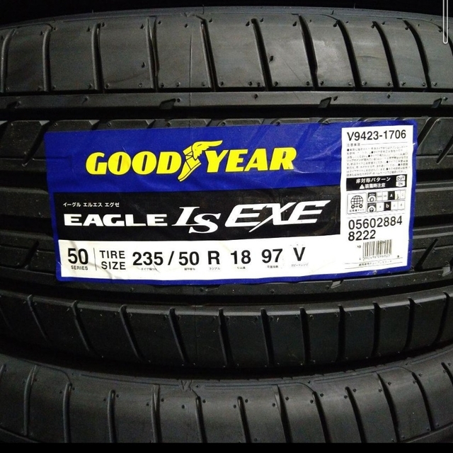 Goodyear 2023年製グッドイヤー EAGLE LS EXE 235 /50R18 4本の通販 by m-m-chan's shop｜ グッドイヤーならラクマ