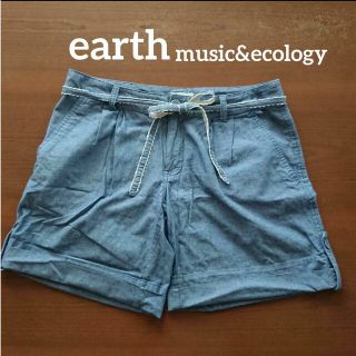 アースミュージックアンドエコロジー(earth music & ecology)のearth music&ecology ショートパンツ Ｌ(ショートパンツ)