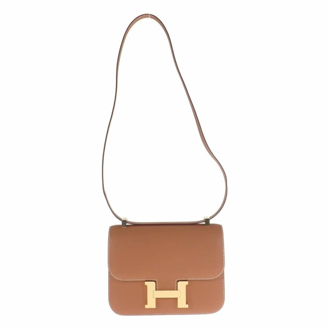 【中古】【Sランク】HERMES エルメス コンスタンス3 24 ショルダーバッグ ヴォーエプソン ゴールド ゴールド金具 U刻印【ISEYA】 レディースのバッグ(メッセンジャーバッグ)の商品写真