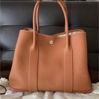 エルメス(Hermes)の【極美品】エルメス　ガーデンパーティPM(トートバッグ)