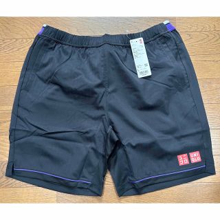 ユニクロ(UNIQLO)の【くまさん専用】新品 ユニクロ ドライショートパンツ Lサイズ BLACK(ウェア)