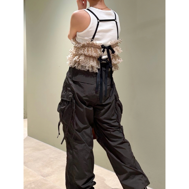 LILYBROWN リリーブラウン ドロストコクーンカーゴパンツ 完売 23ss リリーブラウン ドロストコクーンカーゴパンツ ラベンダー 1