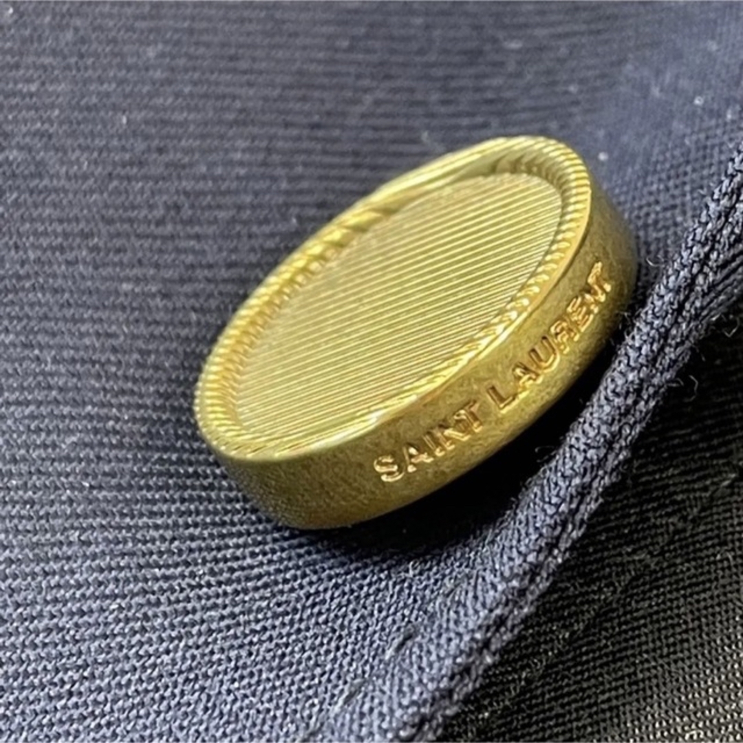 Saint Laurent(サンローラン)のサンローランパリ　金ボタン紺ブレザースーツジャケット メンズのジャケット/アウター(テーラードジャケット)の商品写真