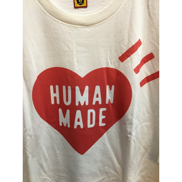 HUMAN MADE ヒューマンメイド T-SHIRT #2301 ハートロゴＴシャツ 白