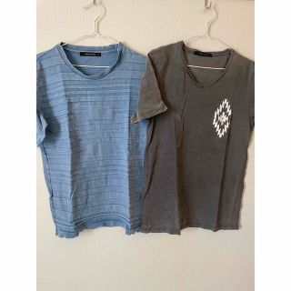 メンズ　半袖Tシャツ　2枚セット(Tシャツ/カットソー(半袖/袖なし))