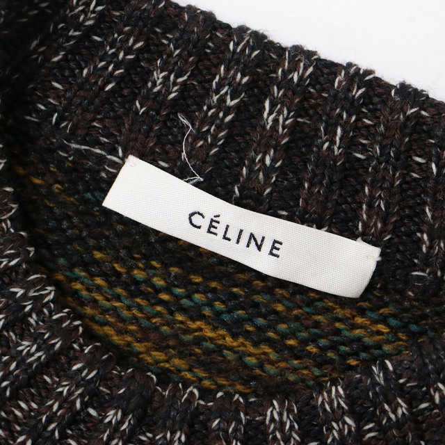 celine - CELINE セリーヌ ウール ニット プルオーバー セーター