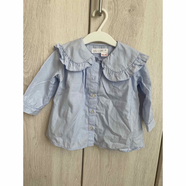 ZARA KIDS(ザラキッズ)のZARA  ブラウス80㎝ キッズ/ベビー/マタニティのキッズ/ベビー/マタニティ その他(その他)の商品写真