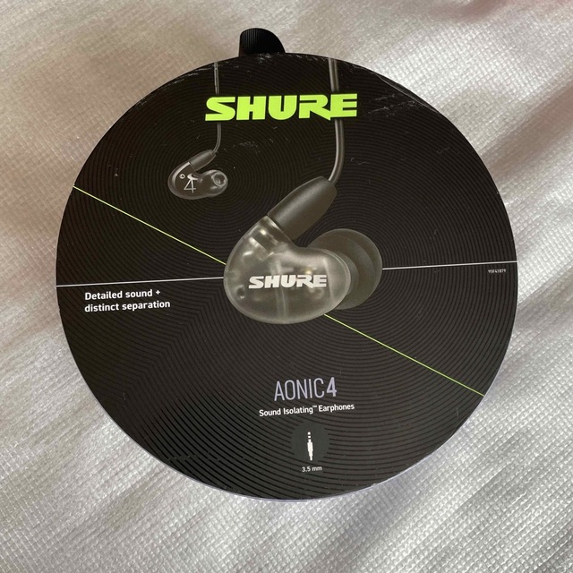 SHURE AONIC4 SE42HYBK+UNI-A ブラック