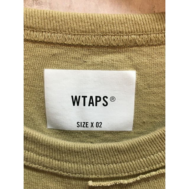 WTAPS アシンメトリー切替 Tシャツ