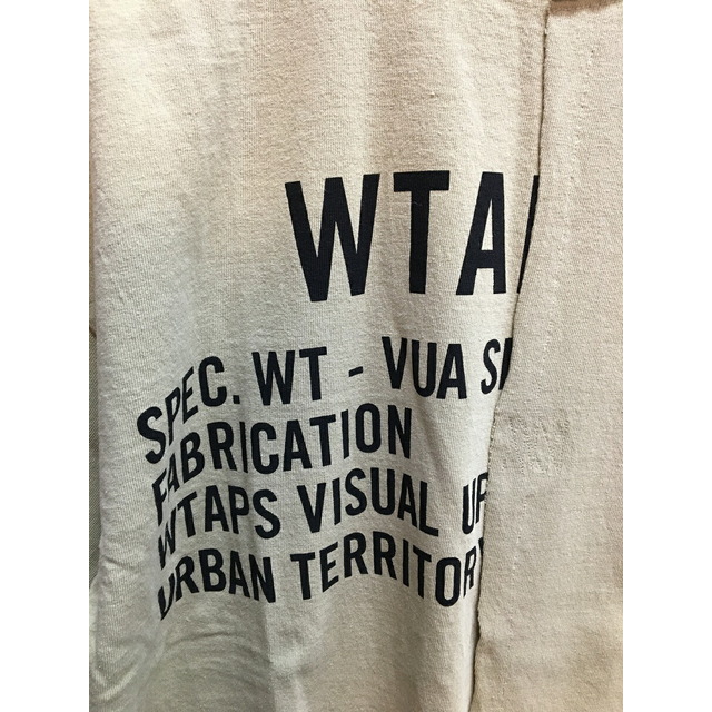 WTAPS アシンメトリー切替 Tシャツ