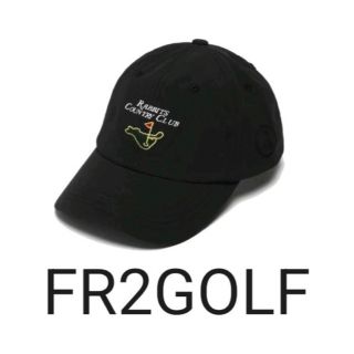 エフアールツー(#FR2)の#FR2 ゴルフ　Green Rabbit Embroidery Cap(ウエア)