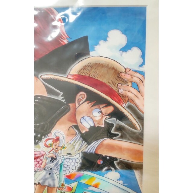 Shanksジャンプフェスタ one piece  額装高精細複製原画　【受注生産品】