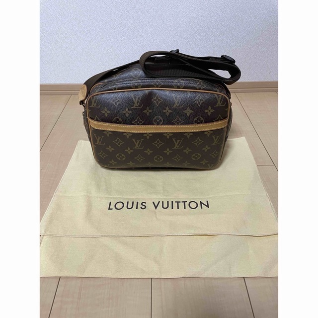 【LOUIS VUITTON 】リポーター モノグラム ショルダーバッグ