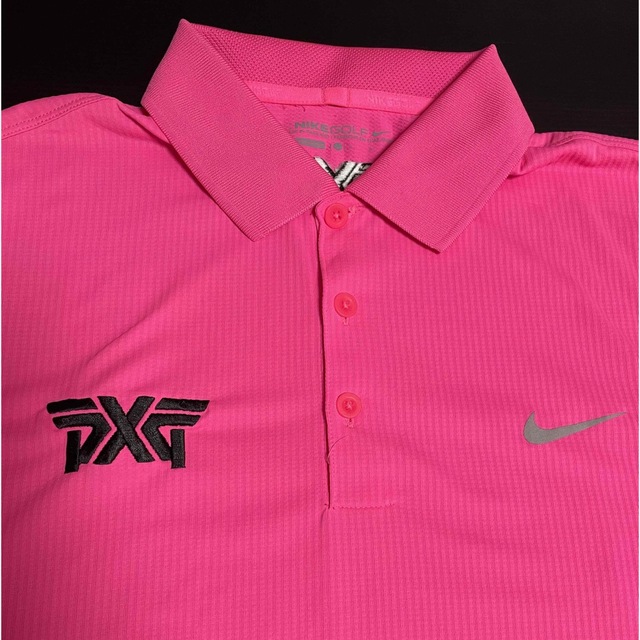 NIKE(ナイキ)のNIKE PXG刺繍入り　ポロシャツ　 スポーツ/アウトドアのゴルフ(ウエア)の商品写真