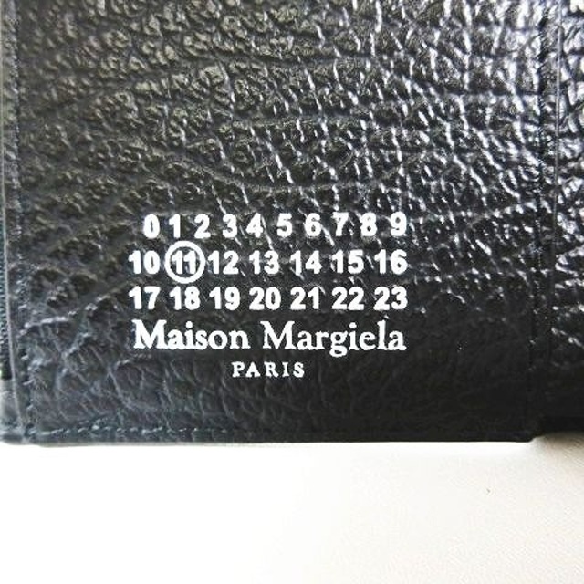 Maison Martin Margiela(マルタンマルジェラ)のMaison Margiela 11 ジップ コンパクト ウォレット 財布 黒 レディースのファッション小物(財布)の商品写真