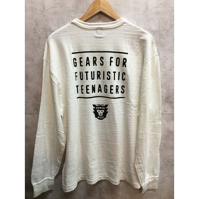 HUMAN MADE  GRAPHIC L/S T-SHIRT #4 ハート\u0026-